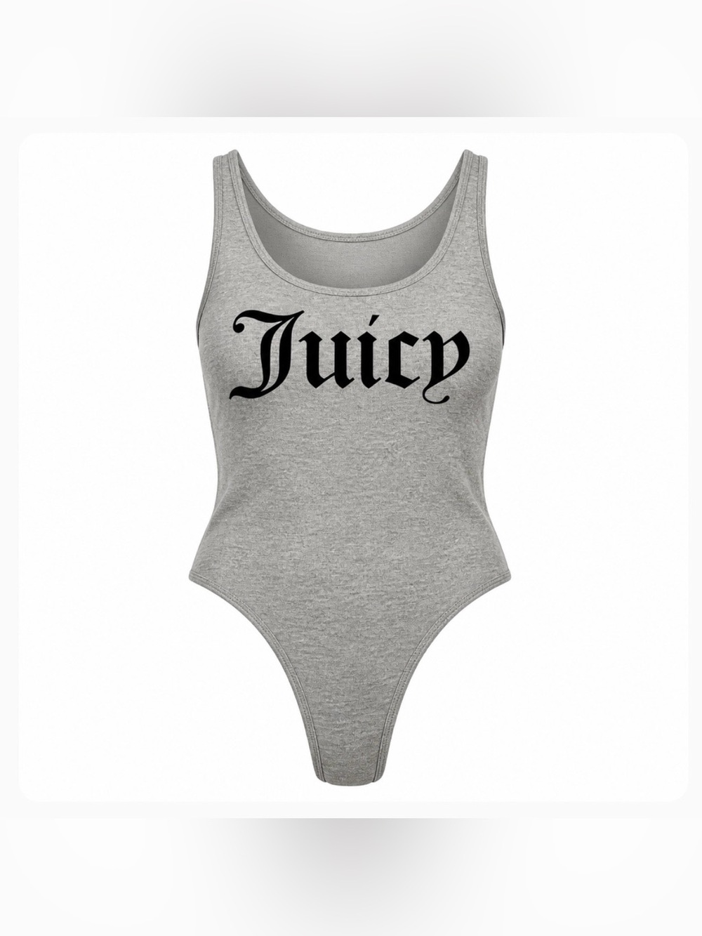 Gray Juicy Couture Bodysuit